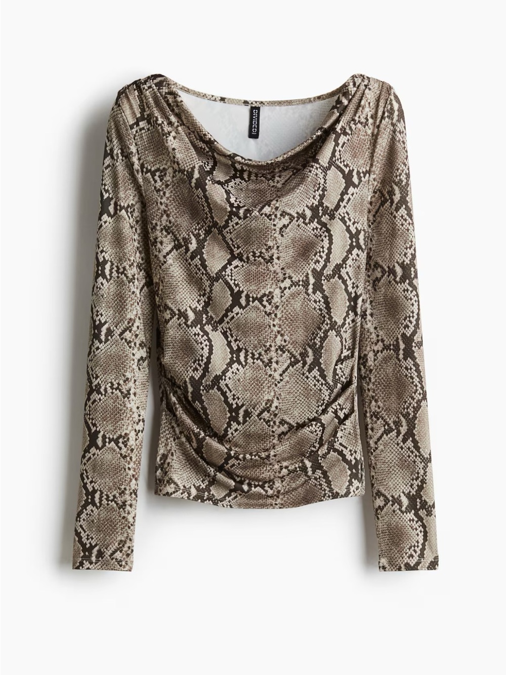 H&M Draped Jersey Top
